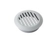 ventilatierooster rond grijs 50 mm