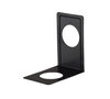 Boekensteun hoek 120x130 mm zwart