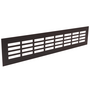 Ventilatierooster aluminium 500 x 60 mm bruin mat