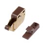 mini latch bruin vermessingd