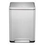 Prullenbak EKO X cube 2 x 20 L - mat RVS