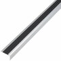 Trapneusprofiel 46 x 29 mm zilver 1
