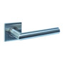 Intersteel deurkruk q 04 op rozet verdekt 53 x 53 x 6 mm rvs