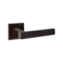 Intersteel deurkruk op rozet verdekt 53 x 53 x 6 mm pvd brons