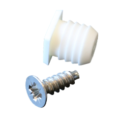 stilte Oefening Vergevingsgezind Plug + schroef M10 (10 stuks) - Meubelbeslag Online