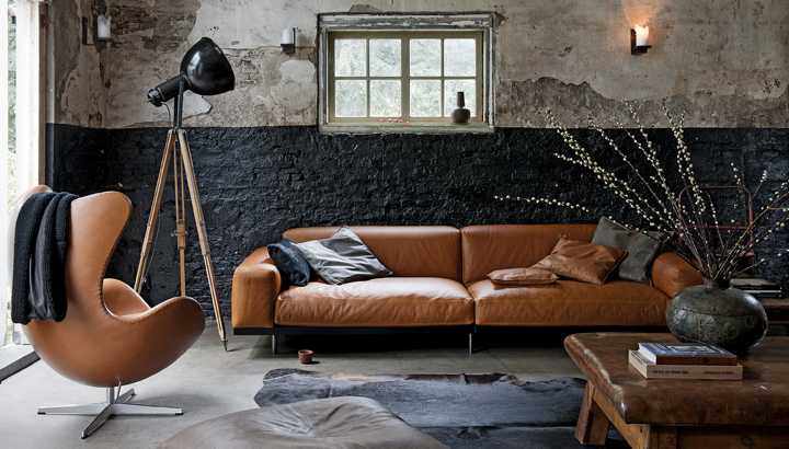 De industriële interieurstijl