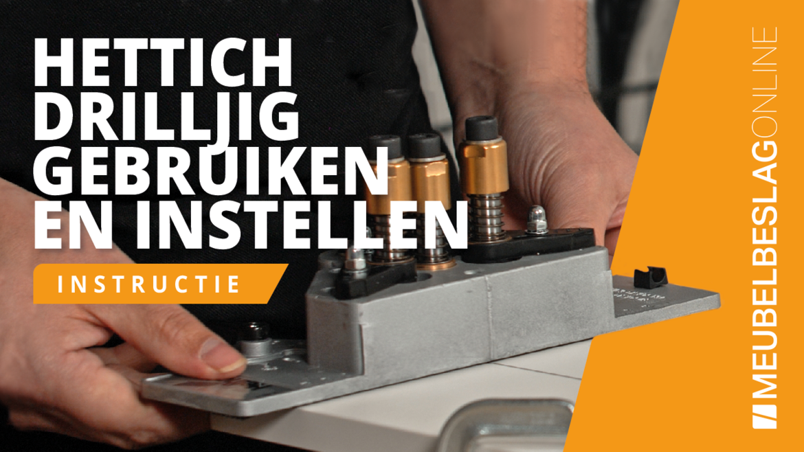 Video: Hettich Drilljig gebruiken en instellen